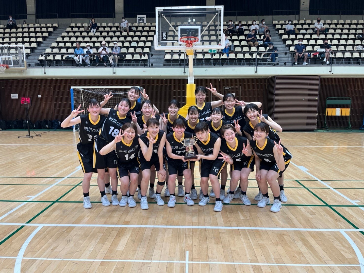 第一回青山学院大学VS明治学院大学女子バスケットボール定期戦試合結果 明治学院大学バスケットボール部女子
