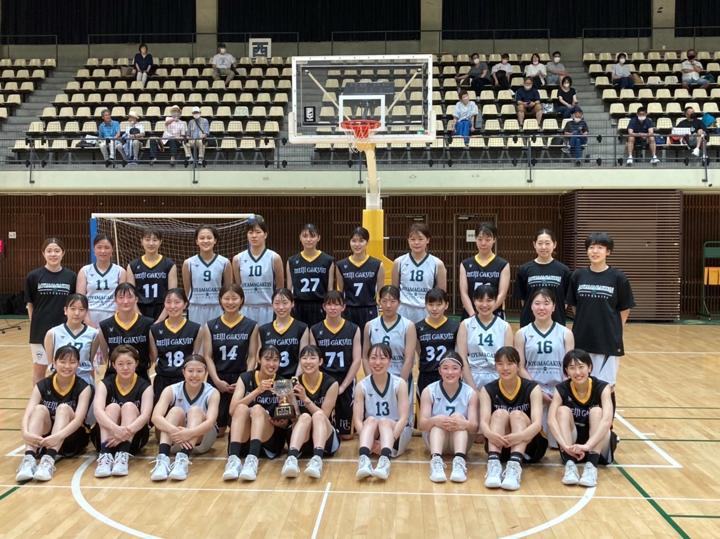 第一回青山学院大学VS明治学院大学女子バスケットボール定期戦試合結果 明治学院大学バスケットボール部女子